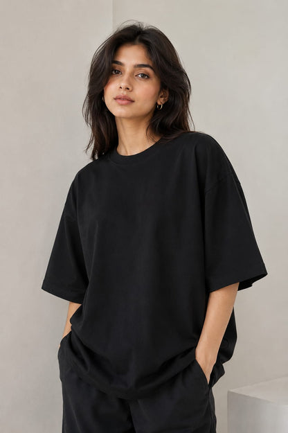 Oversized T-Shirt - Black