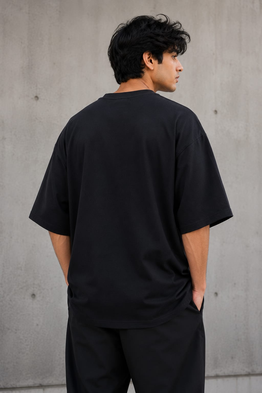 Oversized T-Shirt - Black