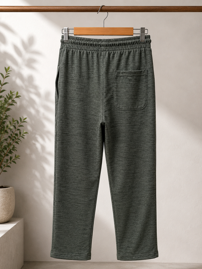 Essential Relaxed Sweatpants — Green Heather
