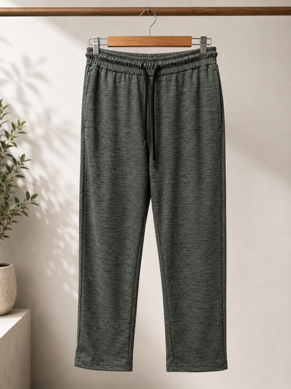 Essential Relaxed Sweatpants — Green Heather